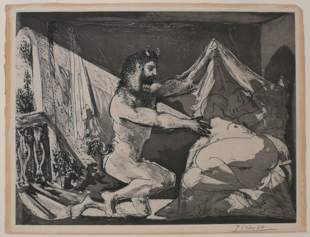 Pablo Picasso, ‘Faune dévoilant une Dormeuse (Jupiter et Antiope, d'après Rembrandt) (S.V. 27)’, 1936, John Szoke