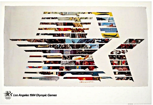 Robert Rauschenberg, ‘Los Angeles 1984 Olympic Games (with signed Embossed Olympic Committee COA)’, 1982, Alpha 137 Gallery Auction