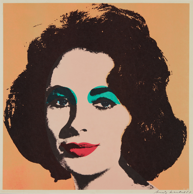 Andy Warhol, ‘Liz’, 1964, Print, Offset lithograph in colors, on wove paper, with full margins, Phillips