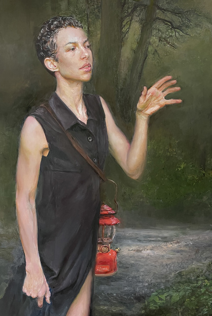 Judith Peck, ‘Kerosene ’, 2021, Painting, Oil on panel, 33 Contemporary