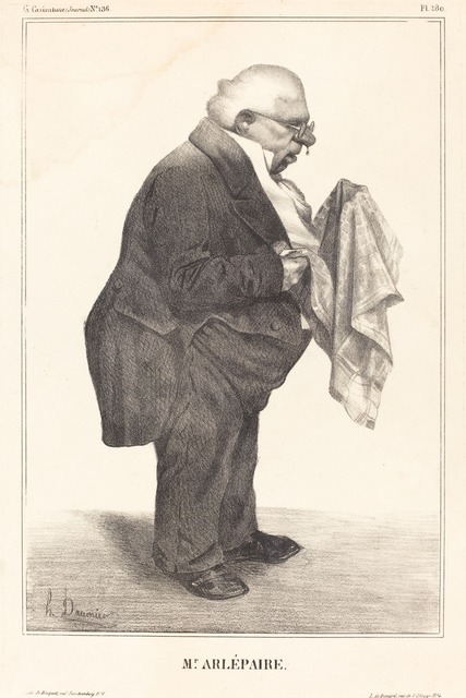 Honoré Daumier, ‘Harlé père’, 1833, National Gallery of Art, Washington, D.C.