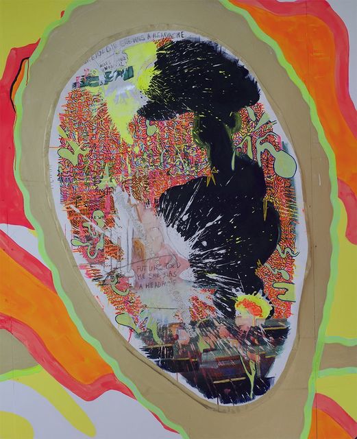 Claudia Chaseling, ‘future told me she has a head- ache’, 2017, Richard Taittinger Gallery