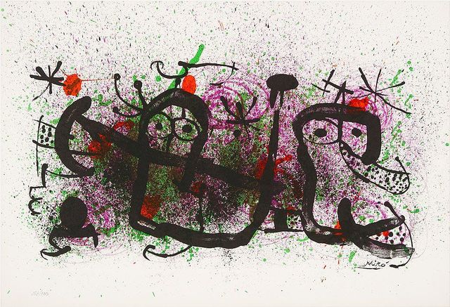 Joan Miró, ‘Ma de Proverbis’, 1970, michael lisi / contemporary art