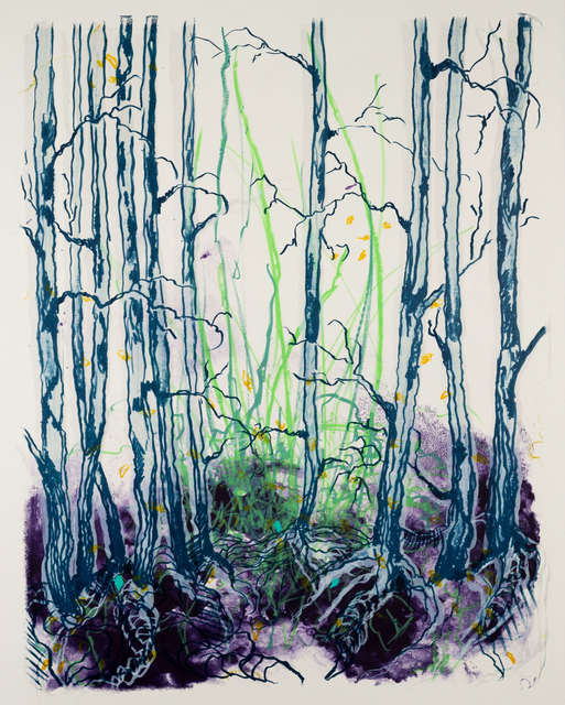 Katharina Albers, ‘wald X(D)-IX’, 2019, galerie burster