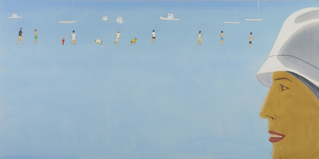 Alex Katz, ‘Untitled (Beach Scene)’, 2013, Monica De Cardenas