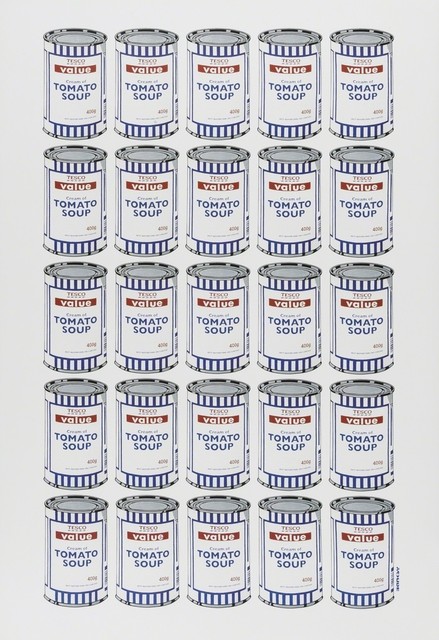 Banksy, ‘Soup Cans - Unsigned’, 2010, Hang-Up Gallery
