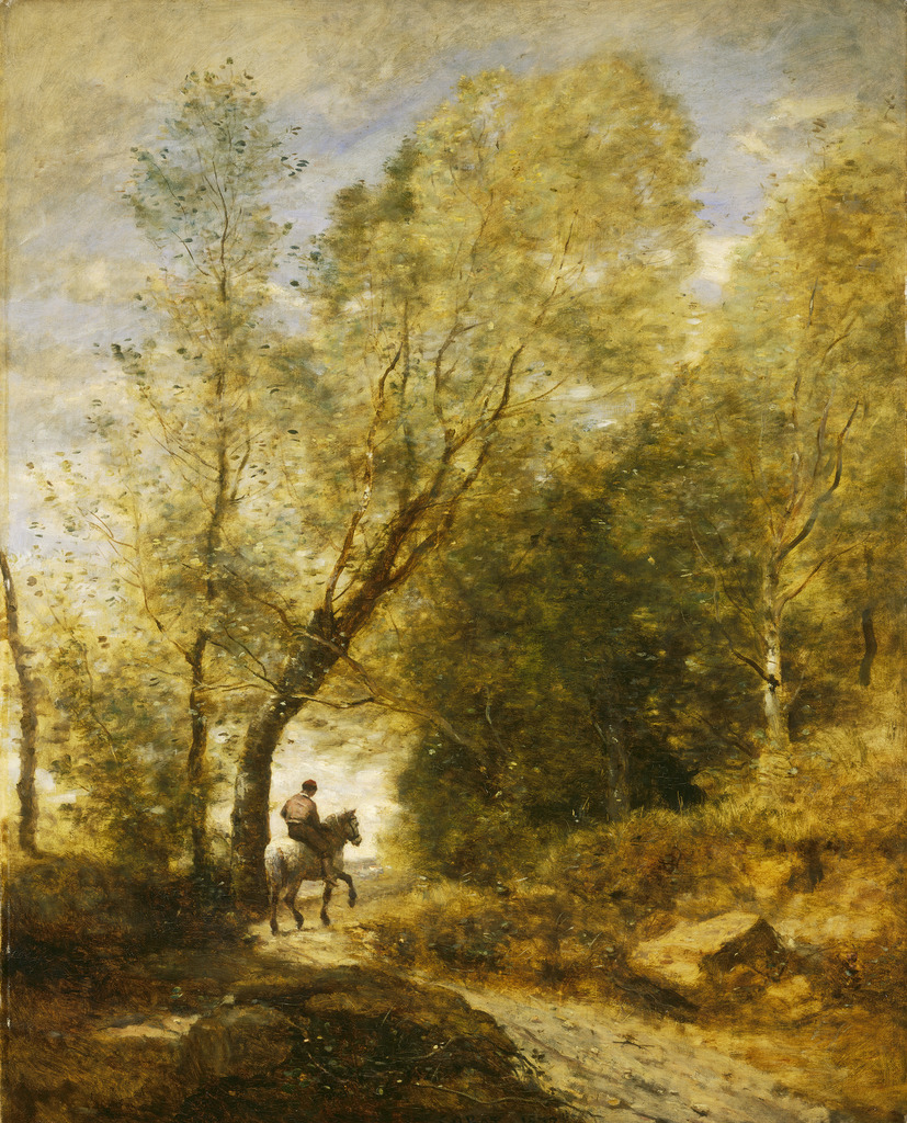 Jean-Baptiste-Camille Corot | The Forest Of Coubron (1872) | Artsy