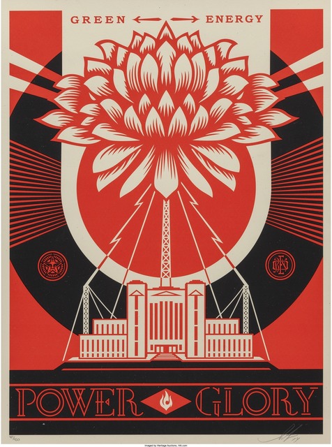 Shepard Fairey (OBEY), ‘Green Power’, 2014, Heritage Auctions