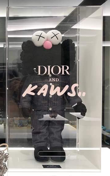 KAWS, ‘Kaws BFF Dior Plush Black’, 2018, Gin Huang Gallery