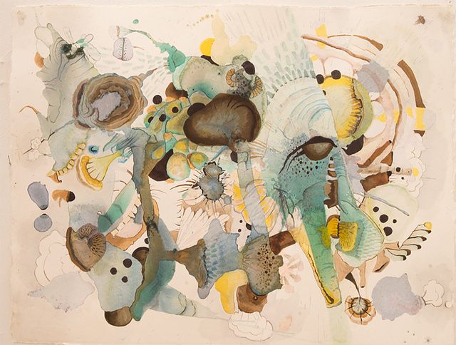 Rebecca Brantley, ‘Untitled #6, 2017’, 2017, Painting, Watercolor and acrylic, Linda Matney Gallery