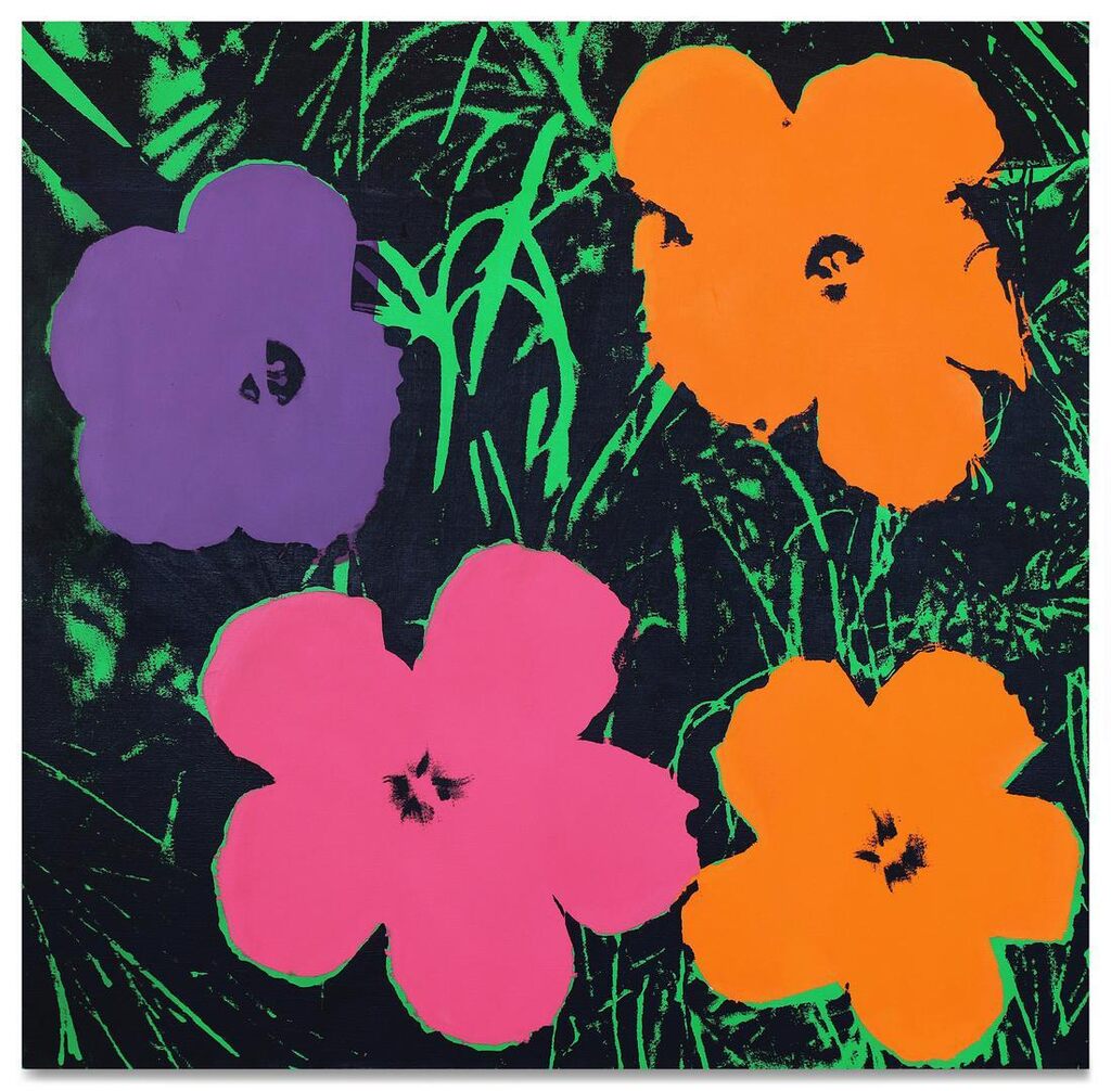 Andy Warhol - Late Four-Foot Flowers