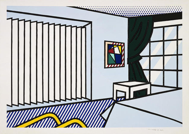 Roy Lichtenstein, ‘Bedroom’, 1990, Cristea Roberts Gallery