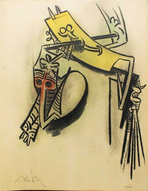 Wifredo Lam, ‘Montee des Sèves - from the suite "Pleni Luna"’, 1974, Wallector