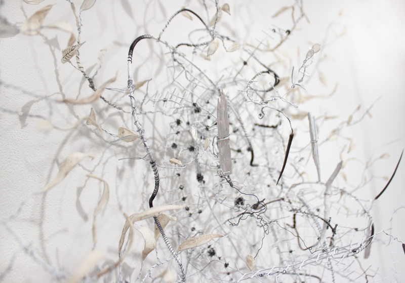 Detail of "Unfurling," 2015 Detail of "Unfurling," 2015