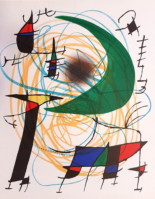 Joan Miró, ‘Mirò Lithographe I - Plate V’, 1972, Wallector