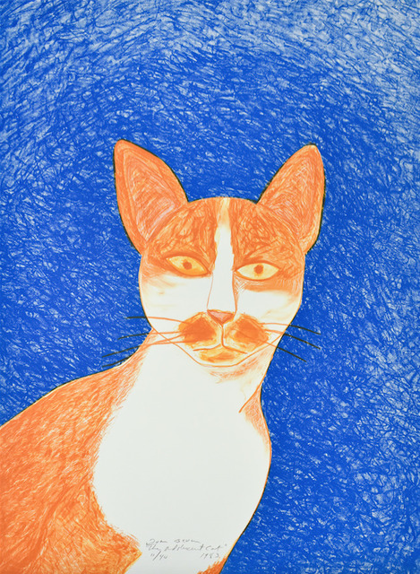 Joan Brown, ‘Adolescent Cat’, 1983, Anglim Gilbert Gallery