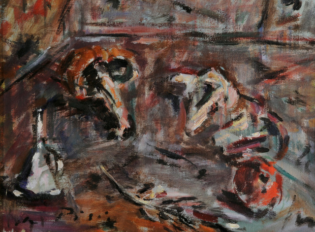Filippo De Pisis, ‘Natura Morta’, 1946-1947, Painting, Oil on canvas, Casa d’Arte San Lorenzo