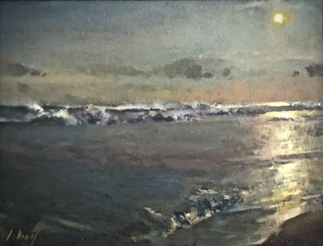 Julyan Davis, ‘Twilight’, 2019, Painting, Oil on canvas panel, Helena Fox Fine Art