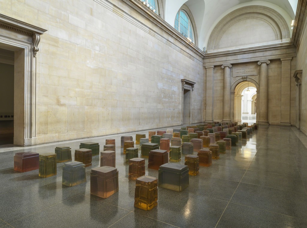 Rachel Whiteread, Untitled (One Hundred Spaces),
1995
. Resin. Pinault Collection © Rachel Whiteread. Photo: © Tate (Seraphina Neville and Andrew Dunkley) Rachel Whiteread, Untitled (One Hundred Spaces),
1995
. Resin. Pinault Collection © Rachel Whiteread. Photo: © Tate (Seraphina Neville and Andrew Dunkley)