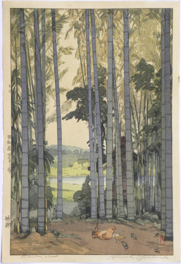 Yoshida Hiroshi, ‘Bamboo Grove’, ca. 1939, Scholten Japanese Art