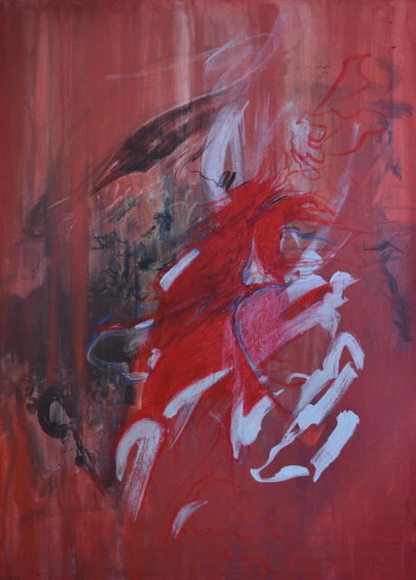 Emma C. Aspeling, ‘Not knowing until you do’, 2019, Painting, Mixed media on canvas, 99 Loop Gallery