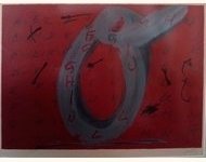Antoni Tàpies, ‘ Lettre O’, 1972, Le Coin des Arts