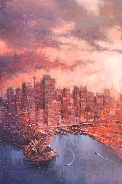 David Hinchliffe, ‘Harbour Views’, Wentworth Galleries