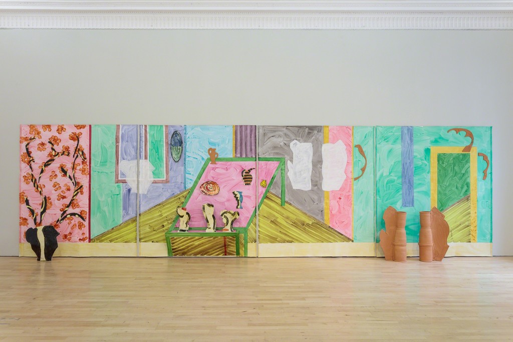 Installation view of Betty Woodman: Theatre of the Domestic
3 February 2016 – 10 April 2016
Institute of Contemporary Arts London (ICA)
Photo: Mark Blower
Installation view of Betty Woodman: Theatre of the Domestic
3 February 2016 – 10 April 2016
Institute of Contemporary Arts London (ICA)
Photo: Mark Blower
