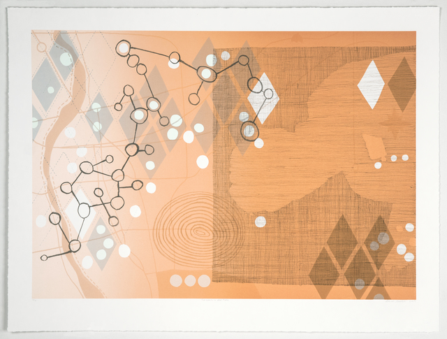 Sarah Smelser, ‘Two Weeks In ABQ: Roma’, 2019, Print, Color lithograph, Manneken Press