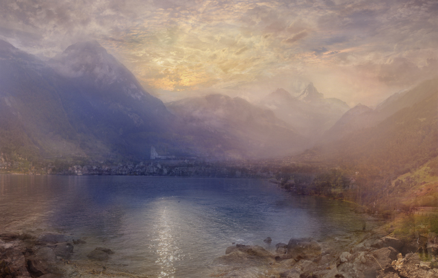 Hiroyuki Masuyama, ‘J.M.W. Turner Lake Of Zug Early Morning’, 2015, Photography, LED Lightbox, GALERIE URS REICHLIN