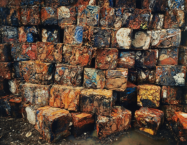 Edward Burtynsky, ‘Densified Oil Drums #4, Hamilton, Ontario’, 1997, Print, C-print (framed), Rago/Wright