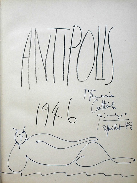Pablo Picasso, ‘Faune Allonge, 8.7.48’, 1948, Nicholas Gallery