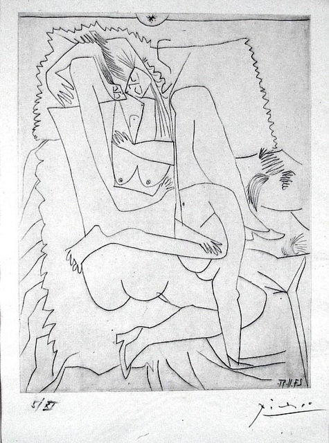 Pablo Picasso, ‘Le Couple’, 1951, Harris Schrank Fine Prints