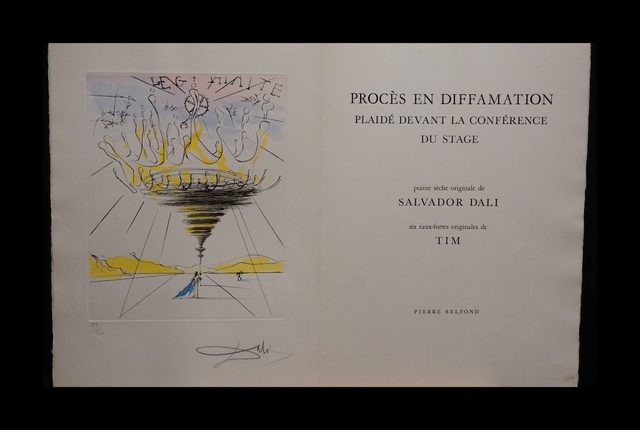 Salvador Dalí, ‘Legitimite - Process and Defamation Complete Suite’, 1971, Fine Art Acquisitions