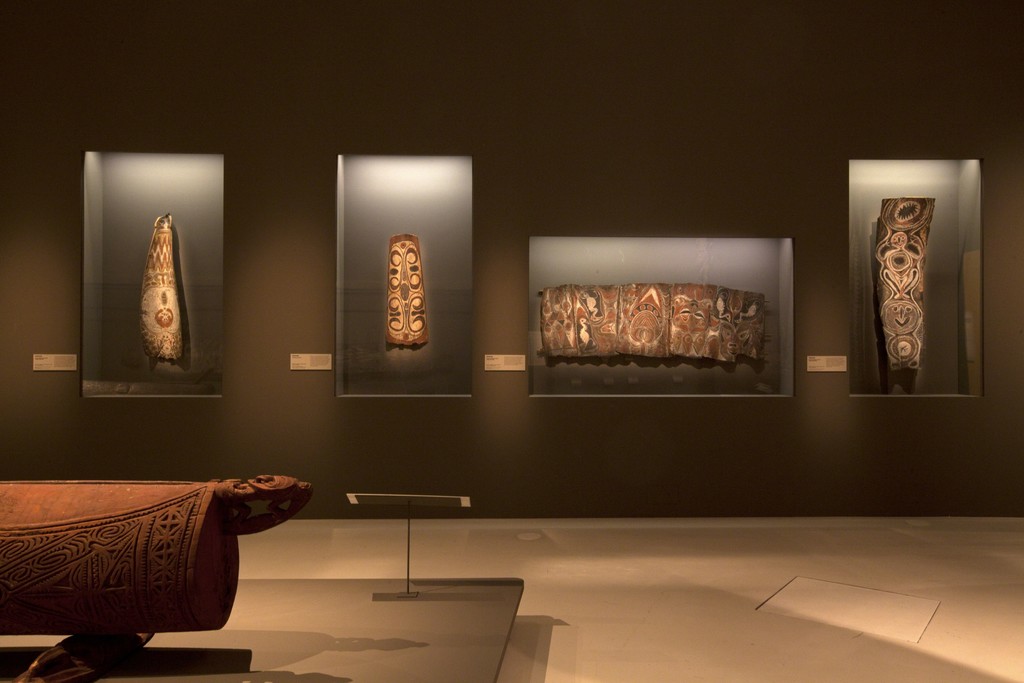 Installation view of "Sepik: Art Along the River" at Musée du quai branly, 27 October 2015 - 31 January 2016 Installation view of "Sepik: Art Along the River" at Musée du quai branly, 27 October 2015 - 31 January 2016