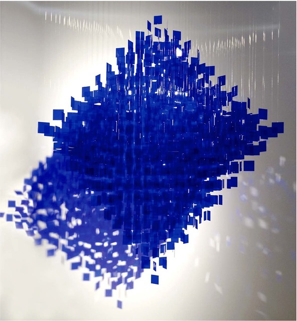 Julio Le Parc, ‘Polyedre bleu’, 2012, Del Infinito