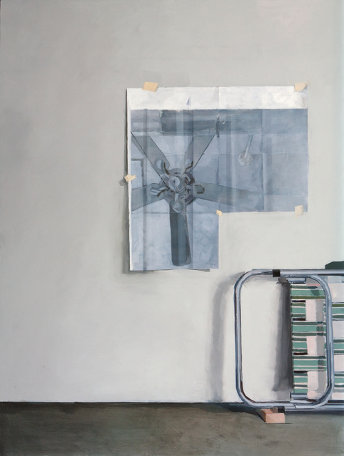 Jenny Brillhart, ‘Selectman's Office Print and Lawn Chair’, 2019, Dowling Walsh