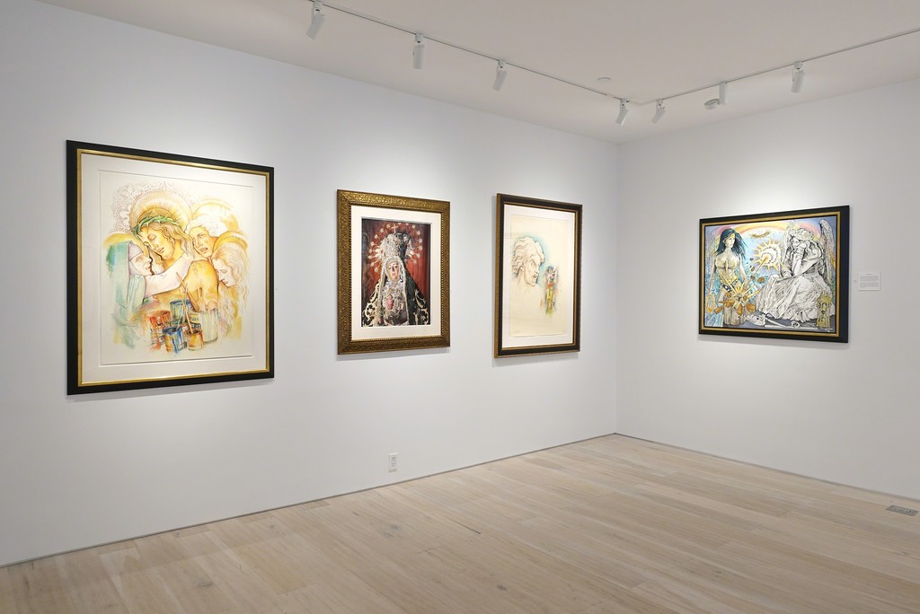 Audrey Flack: Master Drawings from Crivelli to Pollock - Installation view Audrey Flack: Master Drawings from Crivelli to Pollock - Installation view