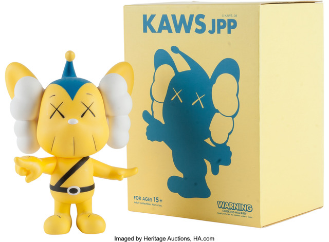 KAWS, ‘JPP (Yellow)’, 2008, Heritage Auctions