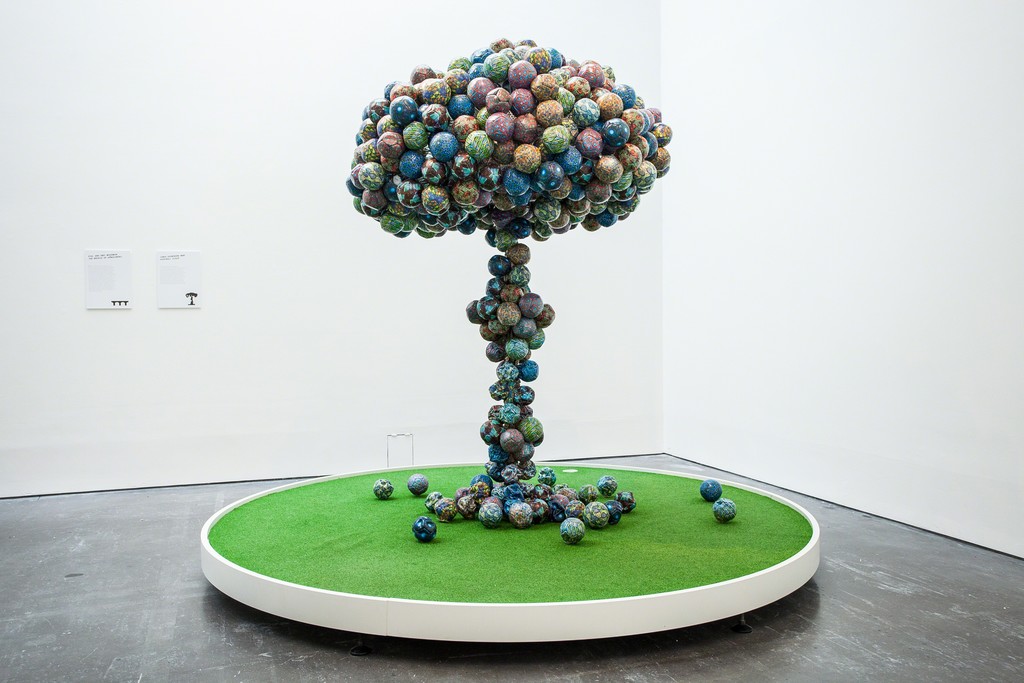 Installation view of "Doug Fishbone's Leisure Land Golf" at New Art Exchange, Nottingham (2016) Photo by Bartosz Kali Installation view of "Doug Fishbone's Leisure Land Golf" at New Art Exchange, Nottingham (2016) Photo by Bartosz Kali