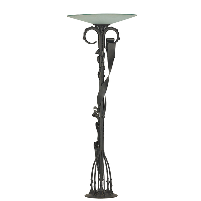 Albert Paley, ‘Millennium floor lamp, edition of 30 (20 with blackened finish, 10 stainless), Rochester, NY’, 1999, Rago