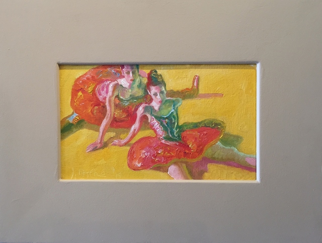 John Asaro, ‘Dancers Green’, 2016, Ethos Contemporary Art
