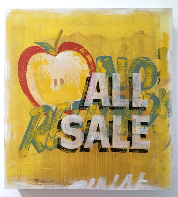 Joe Lotto, ‘All Sale’, 2019, Painting, Enamel on panel, Deep Space Gallery