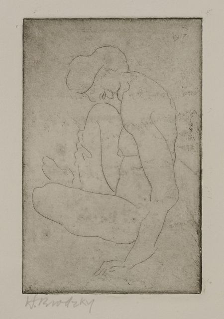 Horace Ascher Brodzky, ‘A Reclining Woman’, Sworders