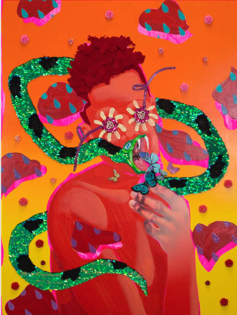 Devan Shimoyama, ‘Butterfly Eater’, 2017, Joyce Varvatos