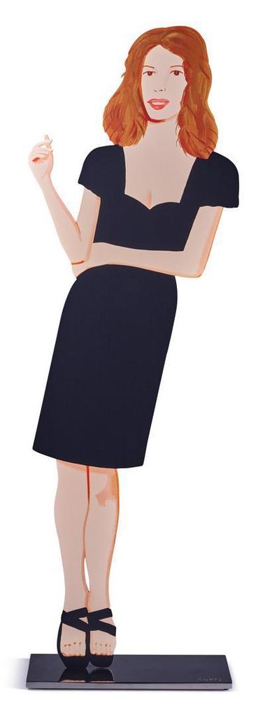 Alex Katz - BLACK DRESS 2 (CECILY)