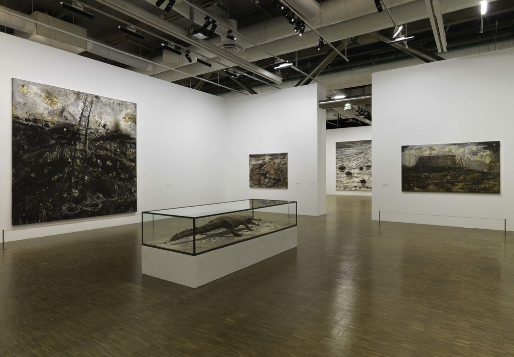 Installation view of "Anselm Kiefer" at Centre Pompidou, Paris (2015-2016) Installation view of "Anselm Kiefer" at Centre Pompidou, Paris (2015-2016)