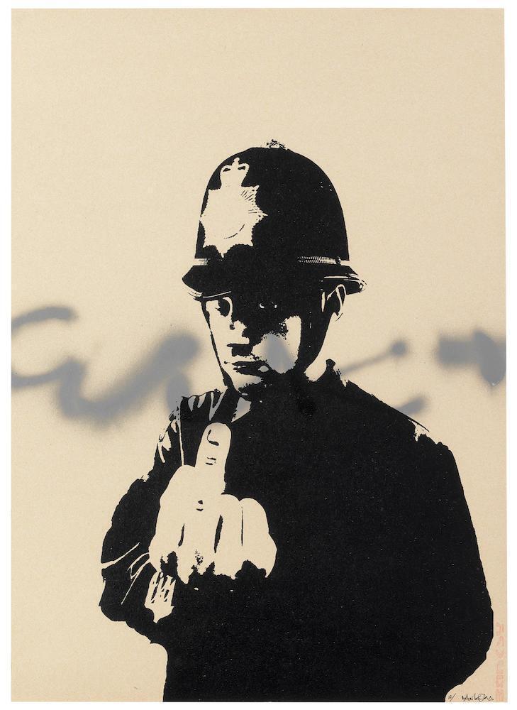 Banksy - Rude Copper