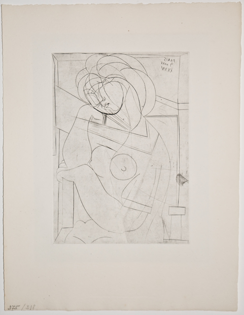 Pablo Picasso, ‘Femme au Fauteuil songeuse, la Joue sur la Main (S.V. 21)’, 1934, John Szoke