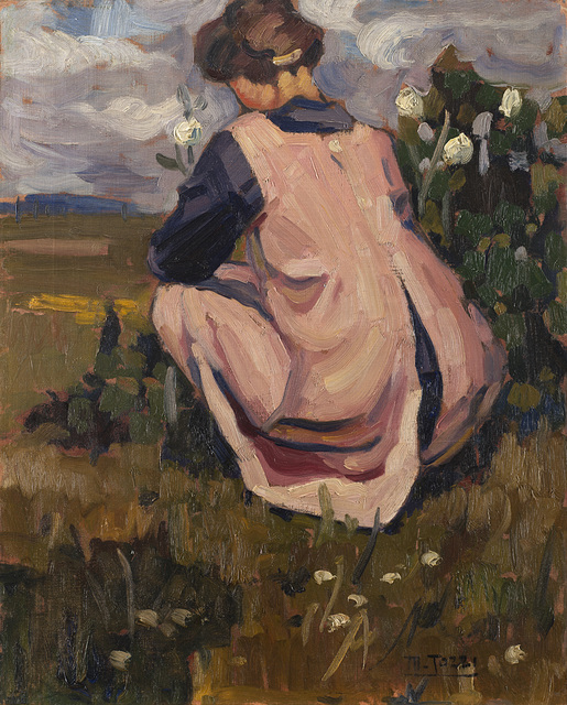 Mario Tozzi, ‘Figura nel paesaggio’, 1919, Il Ponte